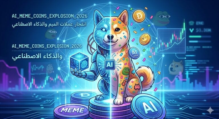 إنفجار عملات الميم في 2026: كيف يغير الذكاء الاصطناعي قواعد اللعبة؟