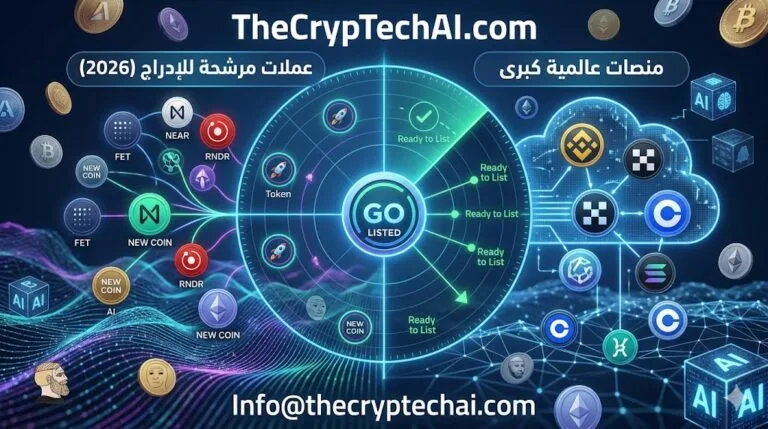 قائمة الذهب: عملات رقمية واعدة مرشحة للإدراج في المنصات الكبرى قريباً (2026)