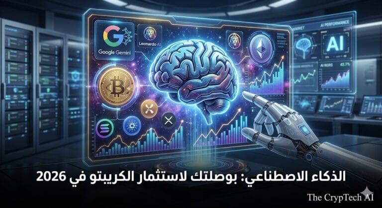 الذكاء الاصطناعي واستثمار الكريبتو في 2026 - The CrypTech AI