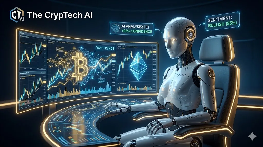 الذكاء الاصطناعي لاختيار العملات الرقمية – الروبوتات تحلل الرسوم البيانية لعام 2026 – The CrypTech AI