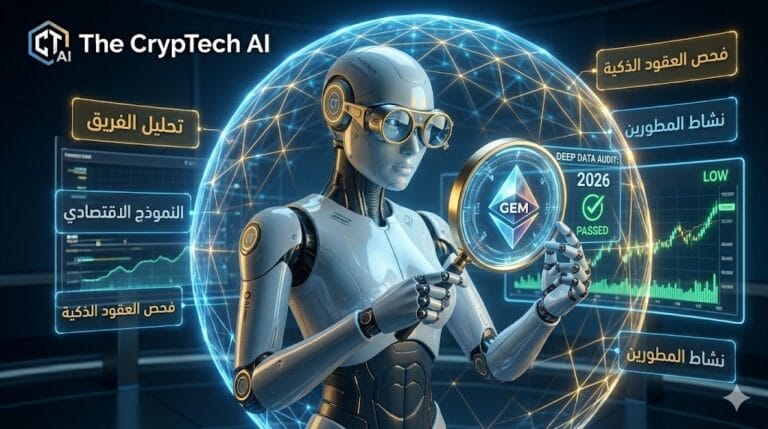 كيفية البحث عن مشاريع العملات الرقمية لعام 2026 – المحقق الرقمي من The CrypTech AI