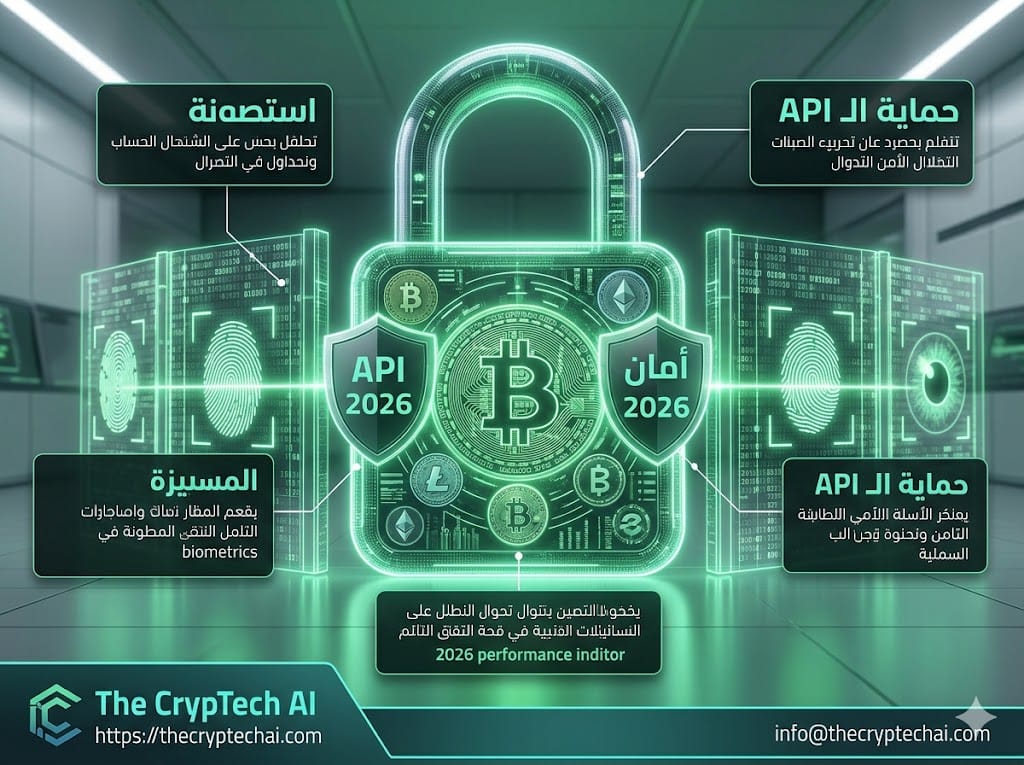 حماية مفاتيح API وبوتات تداول الكريبتو - أمان 2026