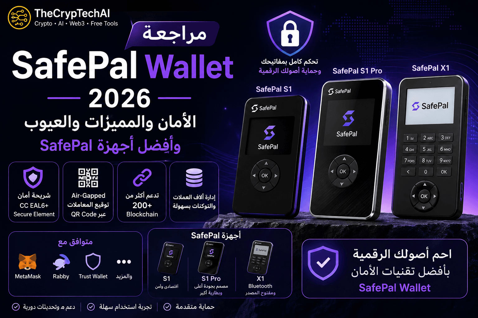 مراجعة SafePal Wallet 2026 الأمان والمميزات والعيوب