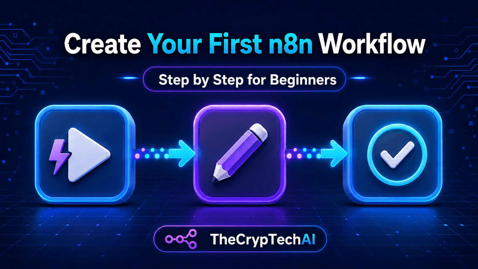 Create Your First n8n Workflow from a trigger to editing data and displaying the result