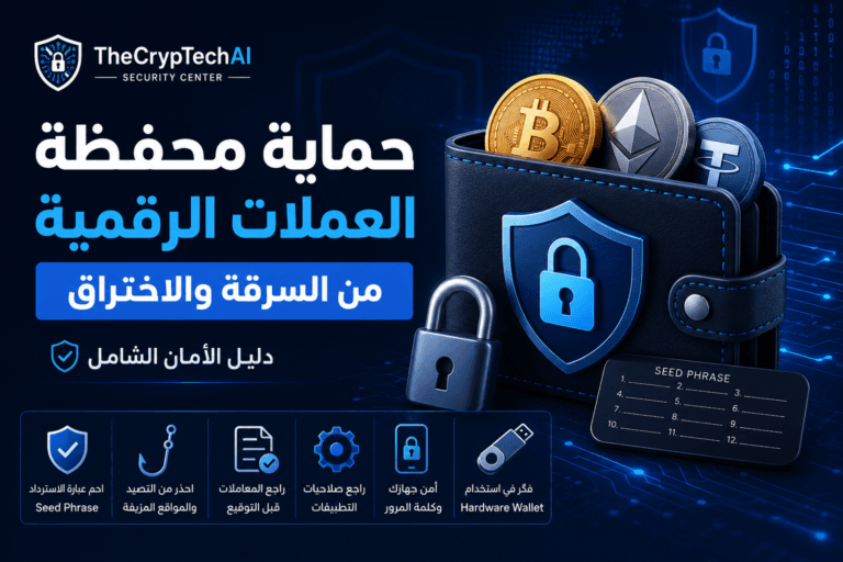 حماية محفظة العملات الرقمية من السرقة: دليل الأمان الشامل