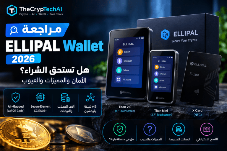 مراجعة ELLIPAL Wallet 2026 ومحافظ ELLIPAL الباردة