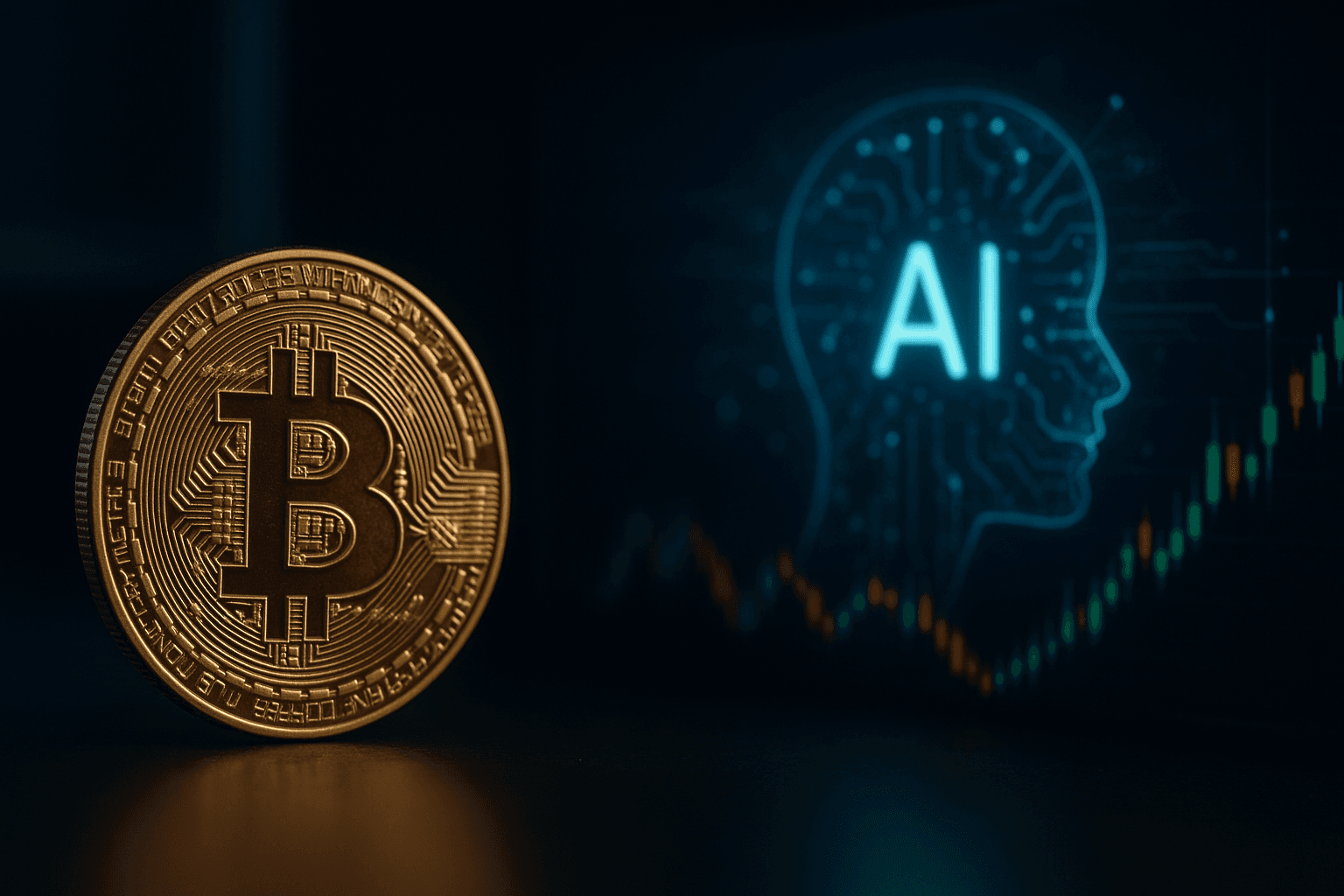 عقود بيتكوين الآجلة - متداول يراقب شاشة أسعار تعكس مخاطر السيولة في عقود بيتكوين الآجلة